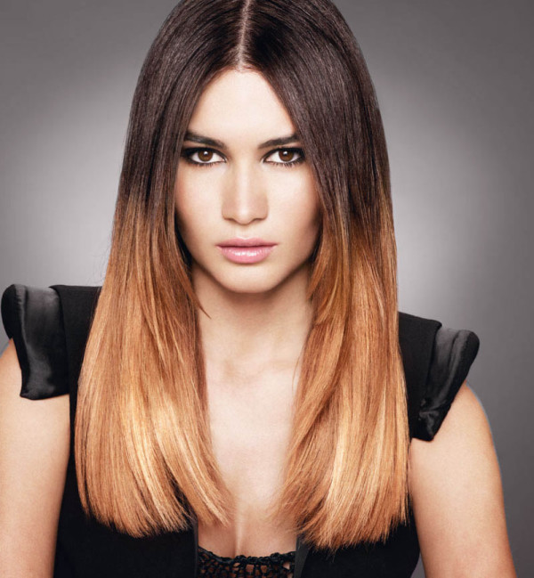 Ombre Hair Coloring