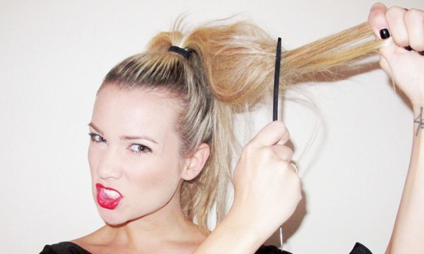 How to Tease Hair