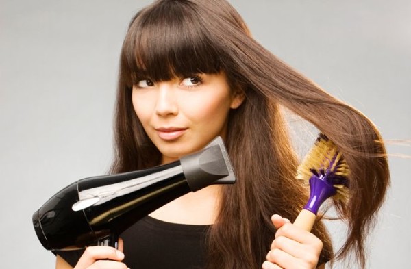How To Blow Dry Straight Hair